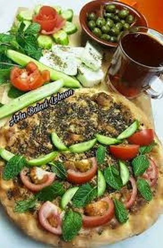 Fatayer Zaatar aux légumes